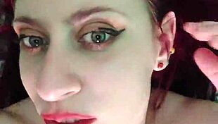 In lingerie, the redhead aunt bends over for doggystyle with the plumber, teaching her a lesson for infidelity in this cuckold roleplay