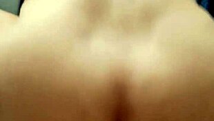 Skinny Teen with Big Ass Sits on Old Man's Cock!