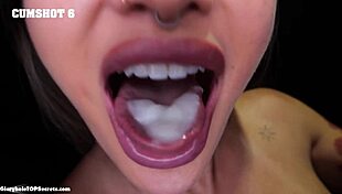 fuck yeah, linda drains those cocks good at gloryhole, cum on face and swallow