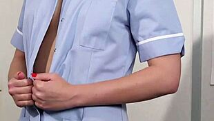 Nurses obsessed with cock get drenched in sticky facials