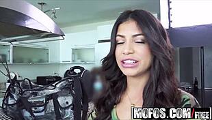 i scout veronica rodriguez for her sloppy blowjob