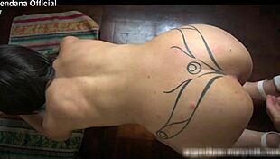 huge toy stretches slut's ass for fisting