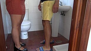 Perverted Stepmother Wants Stepson To Piss In Front Of Her Stepson