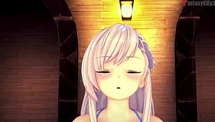 Belfast bikini pov sex on public pool free pov azur lane full fantasyking3