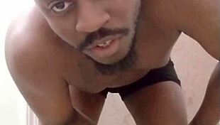 Returning to the different room to make a mess by spreading my ass in underwear