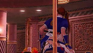 Watch her dance topless in panties?