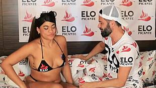 simone ryder takes on spicy room challenges with big ass