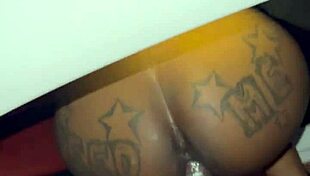 amateur bent over for creampie in parking garage