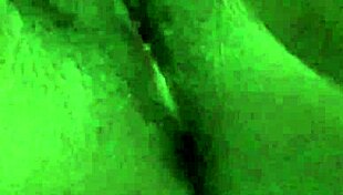 black woman enjoys wet pussy solo masturbation at home