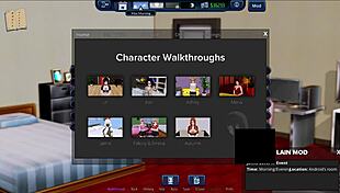 In the harem hotel game, episode ninety-five unfolds with various adventures