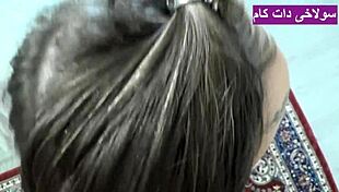 Iranian babe escapes to fuck boyfriend's friend