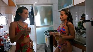 Friend Dumps Boy, Fucks In Public Pool