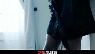 Cheating ebony wife has sex with a stranger during quarantine 😏