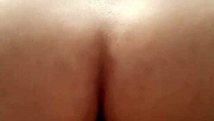 Skinny Teen with Big Ass Sits on Old Man's Cock!