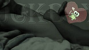 First time with a friend in the bedroom, almost got the wrong spot