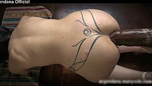 huge toy stretches slut's ass for fisting