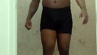 Returning to the different room to make a mess by spreading my ass in underwear