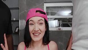 super horny stepdaughter gets fucked by me