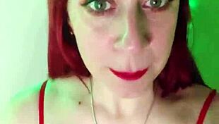 In lingerie, the redhead aunt bends over for doggystyle with the plumber, teaching her a lesson for infidelity in this cuckold roleplay