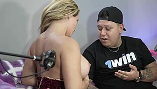 Karen Sleent Performs Deepthroat and Blowjob Roleplay