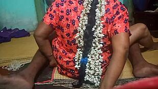 indian aunty hot fucking step boy friend in dorm bedroom first time 😍