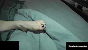 Penny pax acts as good step sister before bed.