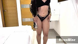 Latina Teen Seduces Coworker With Perfect Body!