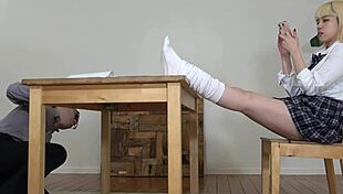 i watched asian teachers in miniskirts gettin dominated with handjob an lick, reduced to human toys!