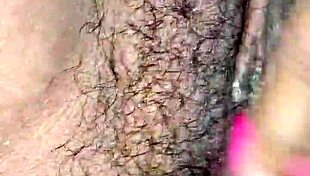 Very Hot Fat Beautiful Hairy Desi Indian Bhabhi Inserts Dildo