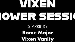 Vixen Vanity Takes Rome Majors BBC In Intense Bathroom Sex