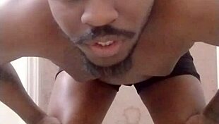 Returning to the different room to make a mess by spreading my ass in underwear