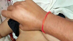 Indian wife is super excited for first anal with friend's husband in bedroom.