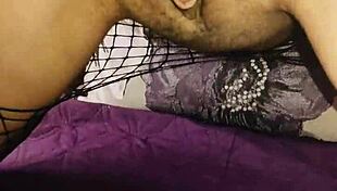 Used Her Rough In Stockings Every Hole Stretched With Big Cock