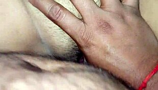 Indian wife is super excited for first anal with friend's husband in bedroom.