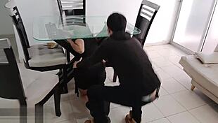 This dick is too big for my ass in doggystyle creampie