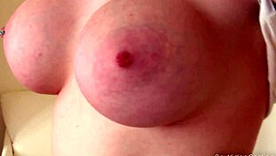 Feeling aroused by leggy blondie Carly Rea's intense fingering and masturbation in casting interview.