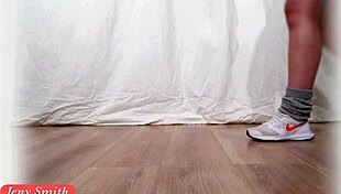 Stay Home Interactive! Jeny Smith Naked in Sneakers and Swimsuit!