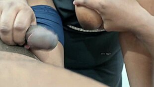 Hidden Cam Catches Asian Handjob Massage.