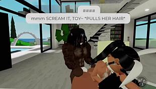 Wow, that monster cock pounds the thick hoe and fills her up