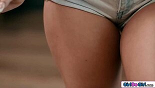 Stepmommy Can't Resist Stepdaughter's Spread!