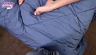 Sage fox gets creampied by stepdad while away