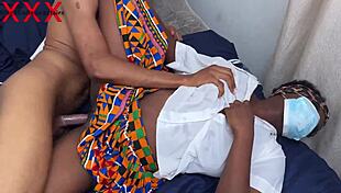 Bbc student shows huge cock to horny classmate in ghana hostel.