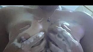 young hot latina masturbates riding secretly until creamy orgasm