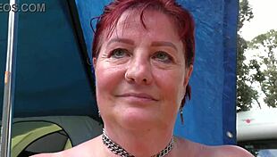 I am a submissive trashy kiwi milf, displaying myself publicly at the holiday park with pussy disgrace