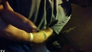 close up of her squirting on monster cock