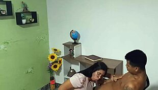 Stepsister, I love how you suck my cock with deepthroat passion, feeling every inch in your big ass.