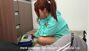 Young Neighbor Plumber Unclogs My Pipes - Thiago Lopez & Celeste Alba