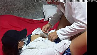 Pecados De Estudiantes: Real Students Prepare For Trio And Intense Sex On Stepsister's Birthday!