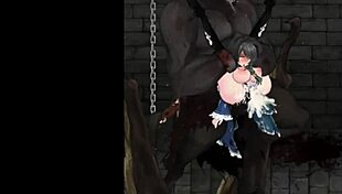 In this hentai gallery, the capture the flag game turns into a wild bondage session with banging, riding, and gangbang action.