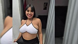 Boyfriend From Usa Busts Brunette's Ass After Arrival